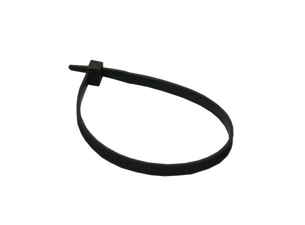 Buntband SVART (100st/fp) 190x4,8mm 